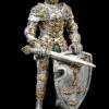 Ritter Figur Mit Schwert Und Lilienschild -Figurenmodell Geschäft Ritter Figur Mit Schwert Und Lilienschild 1280x1280