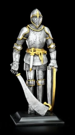 Ritter Figur Mit Breitschwert Und Schild