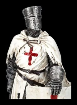 Ritterfigur Weiß - Templer Mit Axt -Figurenmodell Geschäft Ritterfigur weiss Templer mit Axt 3 1280x1280