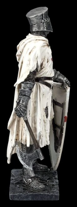 Ritterfigur Weiß - Templer Mit Axt -Figurenmodell Geschäft Ritterfigur weiss Templer mit Axt 6 1280x1280