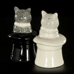 Salz Und Pfeffer Streuer - Cats In Hats -Figurenmodell Geschäft Salz Pfeffer Cats Hats 3 1280x1280
