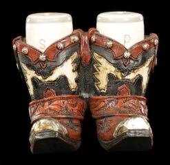 Salz Und Pfeffer Streuer - Wilder Westen Stiefel -Figurenmodell Geschäft Salz Und Pfeffer Streuer Wilder Westen Stiefel 1 1280x1280