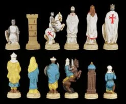 Schachfiguren Set - Kreuzritter Vs. Morgenland -Figurenmodell Geschäft Schachfiguren Kreuzritter Morgenland 2 1280x1280