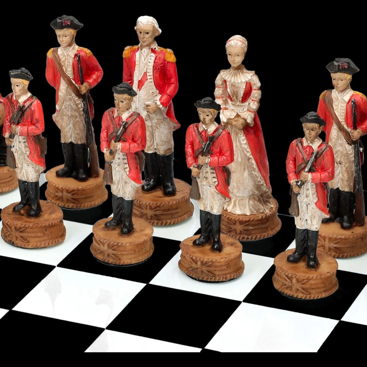 Schachspiel - Amerikanischer Unabhängigkeitskrieg 4 Schachspiel - Amerikanischer Unabhängigkeitskrieg – Bild 2