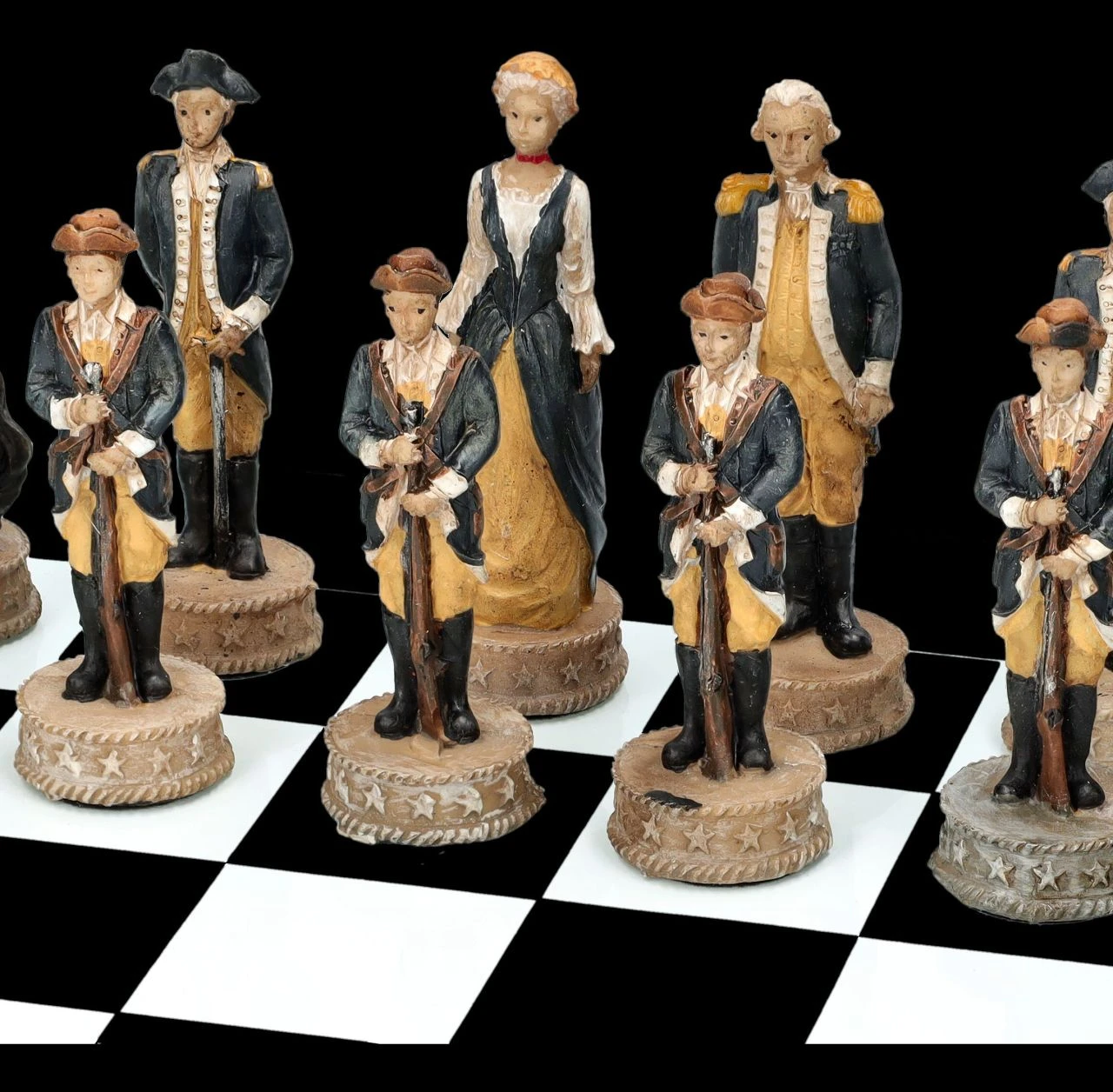 Schachspiel - Amerikanischer Unabhängigkeitskrieg 5 Schachspiel - Amerikanischer Unabhängigkeitskrieg – Bild 3