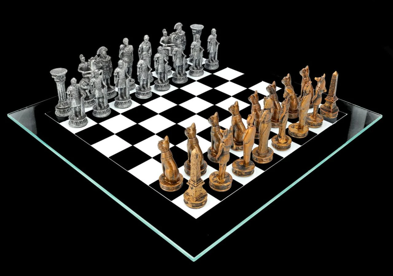 Schachspiel - Ägypter Vs. Römer 3 Schachspiel - Ägypter Vs. Römer