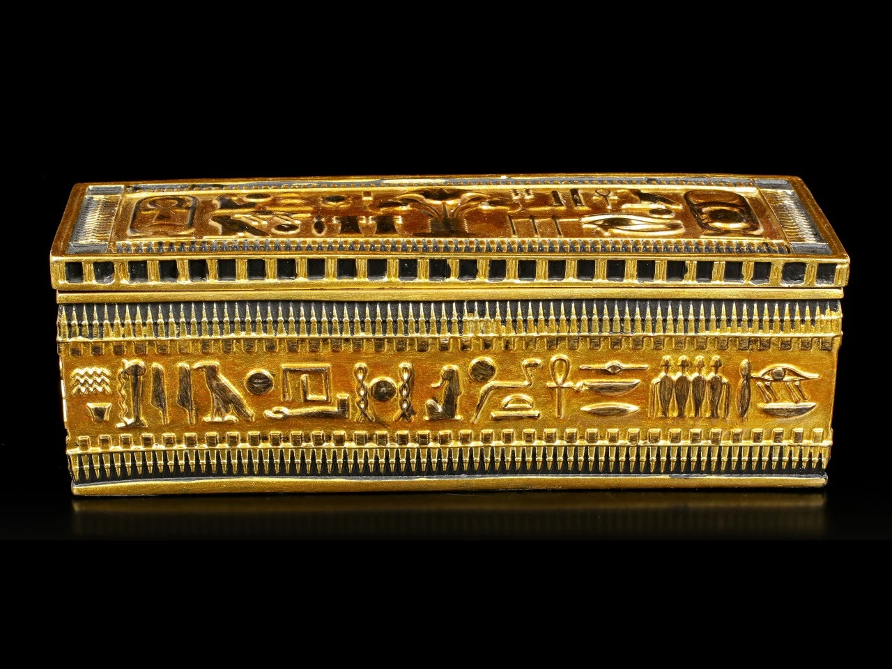 Schmuckkästchen Mit ägyptischen Hieroglyphen 5 Schmuckkästchen Mit ägyptischen Hieroglyphen – Bild 3