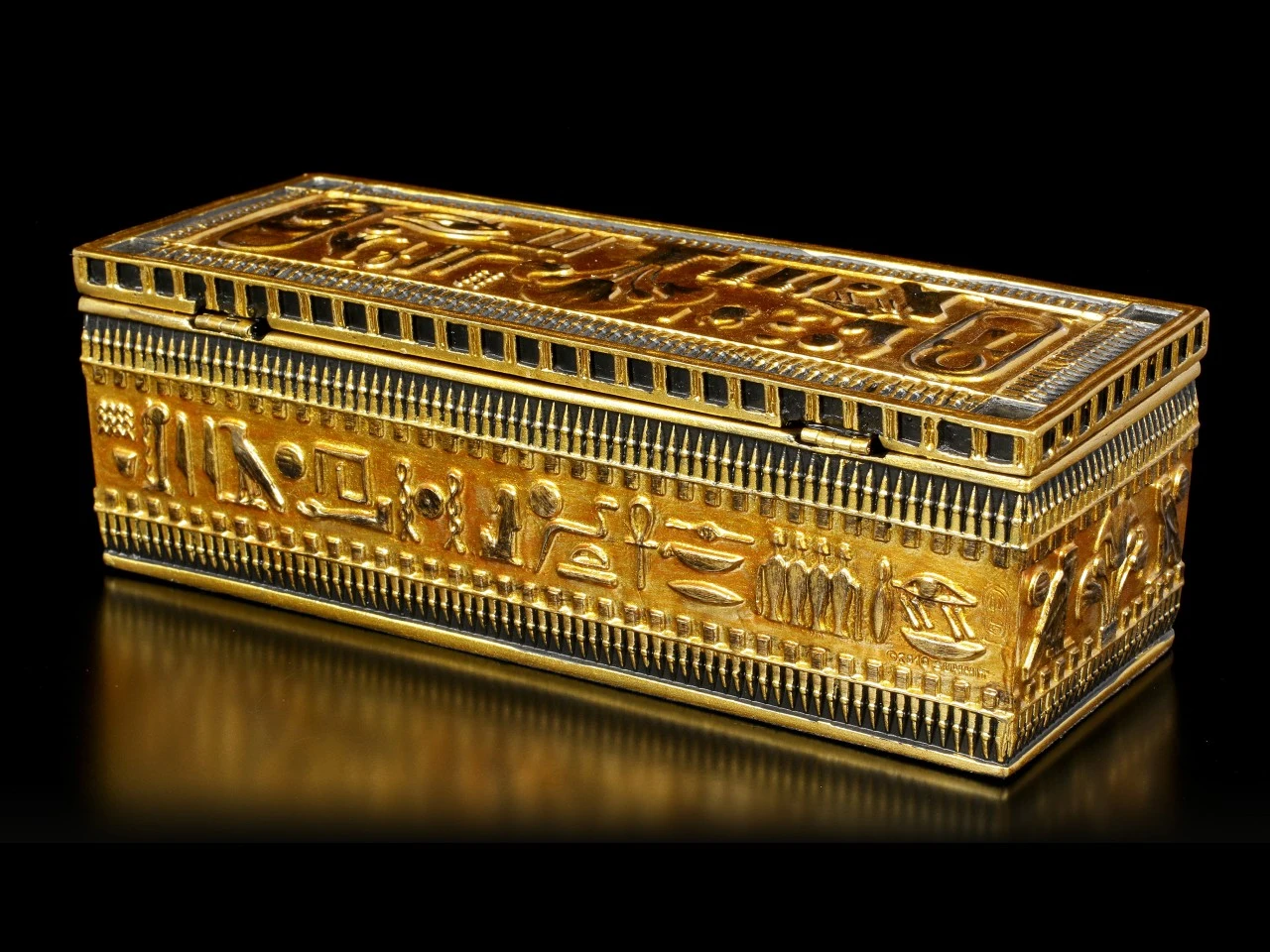 Schmuckkästchen Mit ägyptischen Hieroglyphen 8 Schmuckkästchen Mit ägyptischen Hieroglyphen – Bild 6