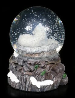 Schneekugel Mit Wolf - Guardian Of The North -Figurenmodell Geschäft Schneekugel Mit Wolf Guardian Of The North 3 1280x1280