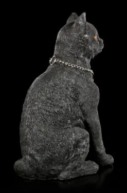 Katzen Figur Mit Metall Anhänger - Schwarz -Figurenmodell Geschäft Sitzende Kazen Figur Mit Metall Anhaenger Schwarz 4ikl9HOwBBKFEY 1280x1280