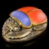 Skarabäus Figur Rot-blau -Figurenmodell Geschäft Skarabaeus Rot Blau 1280x1280