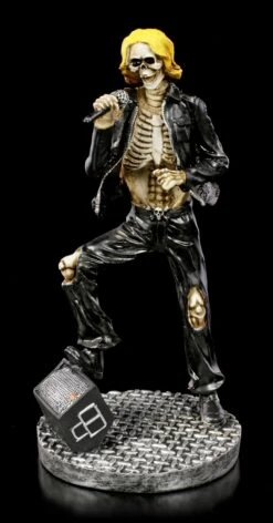 Skelett Figur - Rock Star Sänger