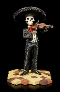 Skelett Figur - Mariachi Band Geige -Figurenmodell Geschäft Skelett Mariachi Band Figur Geige 1 1280x1280