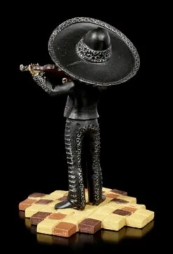 Skelett Figur - Mariachi Band Geige -Figurenmodell Geschäft Skelett Mariachi Band Figur Geige 3 1280x1280