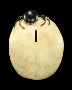 Spardose - Totenkopf Mit Spinne -Figurenmodell Geschäft Spardose Totenkopf Spinne 5 1280x1280