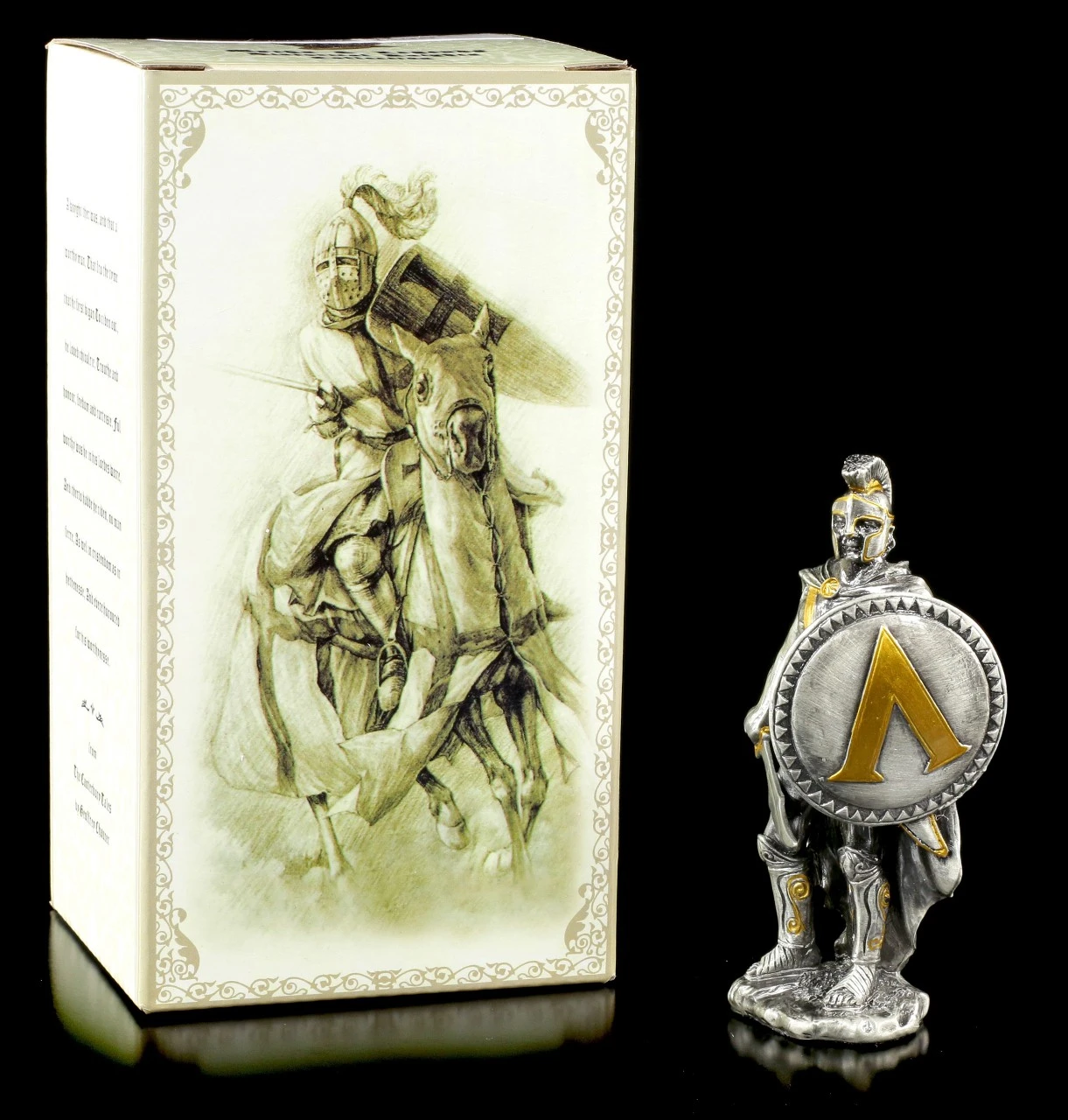 Spartanischer Krieger Leonidas - Zinn Figur 7 Spartanischer Krieger Leonidas - Zinn Figur – Bild 5