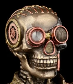 Steampunk Skelett Büste Mit Schatullen - Der Konteradmiral 19 Steampunk Skelett Büste Mit Schatullen - Der Konteradmiral -Figurenmodell Geschäft Steampunk Bueste Konteradmiral 8 1280x1280