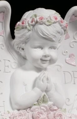 Teelichthalter - Engel Bub Mit Herzen -Figurenmodell Geschäft Teelichthalter Weisser Engel Mit Herzen 6 1280x1280