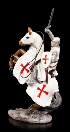 Templer Figur - Kreuzritter Auf Pferd -Figurenmodell Geschäft Templer Figur Kreuzritter Auf Pferd 2 1280x1280