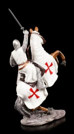 Templer Figur - Kreuzritter Auf Pferd -Figurenmodell Geschäft Templer Figur Kreuzritter Auf Pferd 3 1280x1280