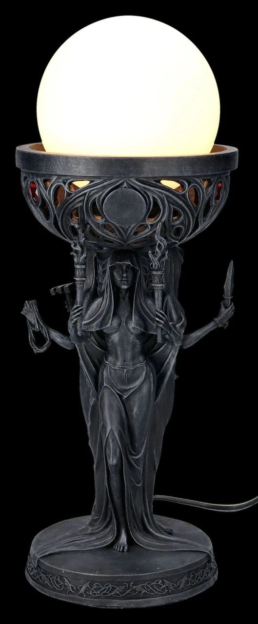 Tischlampe - Dreifaltige Göttin Hekate 3 Tischlampe - Dreifaltige Göttin Hekate