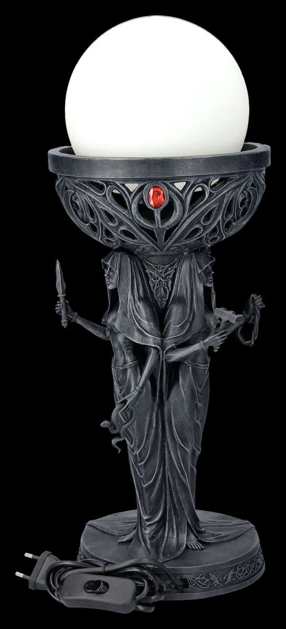 Tischlampe - Dreifaltige Göttin Hekate 8 Tischlampe - Dreifaltige Göttin Hekate – Bild 6
