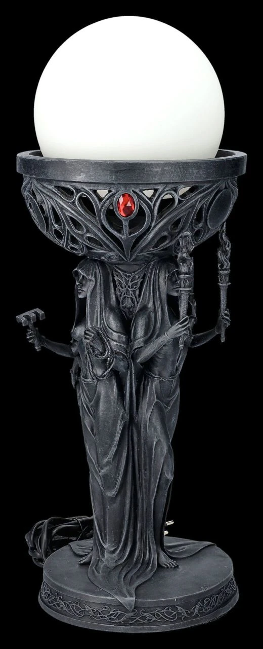 Tischlampe - Dreifaltige Göttin Hekate 9 Tischlampe - Dreifaltige Göttin Hekate – Bild 7