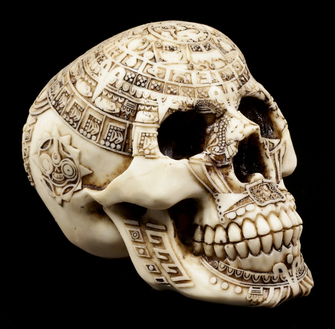 Totenkopf - Azteken Schädel 3 Totenkopf - Azteken Schädel