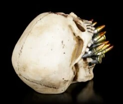 Totenkopf - Bite The Bullet -Figurenmodell Geschäft Totenkopf Bullet Skull 4 1280x1280