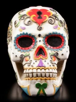 Weißer Totenkopf - Day Of The Dead -Figurenmodell Geschäft Totenkopf Day Dead 158aed19e60378 1280x1280