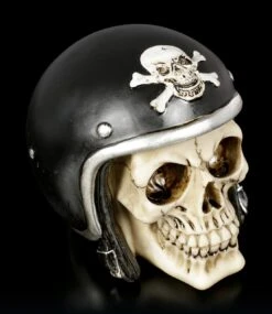 Totenkopf Mit Motorradhelm -Figurenmodell Geschäft Totenkopf Mit Motorradhelm 5 1280x1280