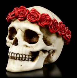 Totenkopf Mit Rosenkranz -Figurenmodell Geschäft Totenkopf Mit Rosenkranz 237hOG994gUhOu 1280x1280
