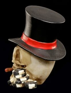 Totenkopf - Poker Face -Figurenmodell Geschäft Totenkopf Poker Face 4 1280x1280