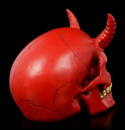 Totenkopf - Roter Dämon -Figurenmodell Geschäft Totenkopf Roter Daemon 4 1280x1280
