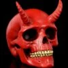 Totenkopf - Roter Dämon -Figurenmodell Geschäft Totenkopf Roter Daemon 1280x1280