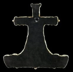 Wandrelief - Thors Hammer Mjolnir - Weiß -Figurenmodell Geschäft Wandrelief Thors Hammer Mjolnir 2 1280x1280