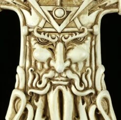 Wandrelief - Thors Hammer Mjolnir - Weiß -Figurenmodell Geschäft Wandrelief Thors Hammer Mjolnir 3 1280x1280