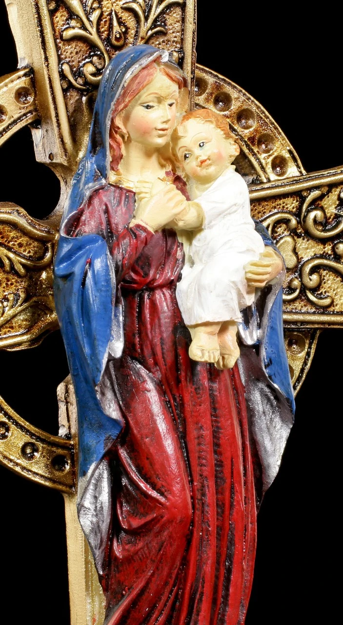 Weihwasserspender - Madonna Mit Jesus Kind 7 Weihwasserspender - Madonna Mit Jesus Kind – Bild 5