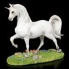 Weiße Einhorn Figur Auf Wiese -Figurenmodell Geschäft Weisse Einhorn Figur Auf Wiese 1280x1280
