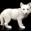 Weisse Wolf Figur - Welpe Stehend -Figurenmodell Geschäft Weisse Wolf Figur Welpe Stehend 1280x1280