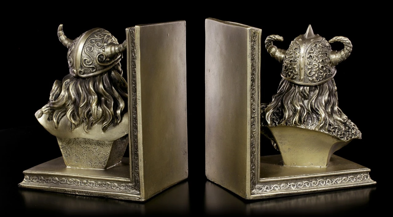 Wikinger Buchstützen 7 Wikinger Buchstützen – Bild 5