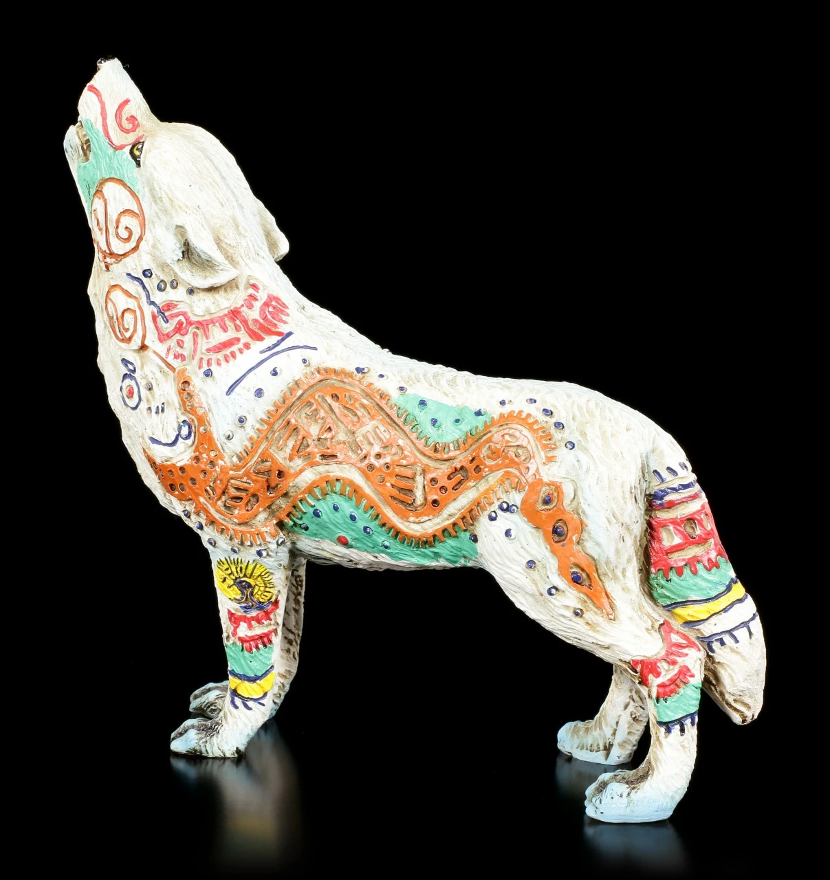 Wolf Spirit Figur - Azteke 4 Wolf Spirit Figur - Azteke – Bild 2