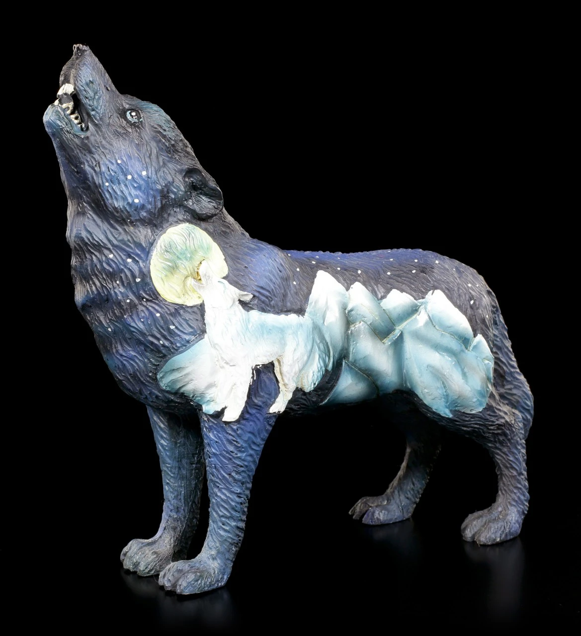 Wolf Spirit Figur - Berge 2 Wolf Spirit Figur - Berge