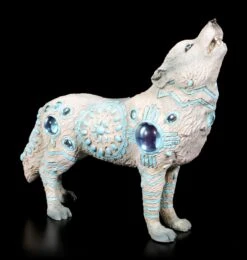 Wolf Spirit Figur - Indianer Türkis Mit Schmucksteinen 10 Wolf Spirit Figur - Indianer Türkis Mit Schmucksteinen -Figurenmodell Geschäft Wolf Spirit Figur Indianer Tuerkis 3 1280x1280