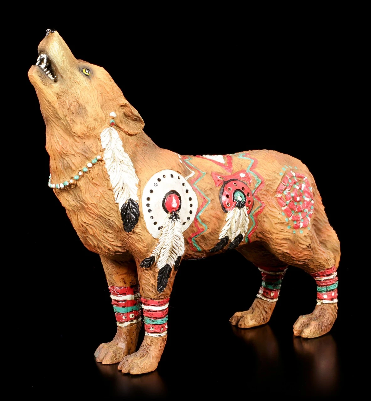 Wolf Spirit Figur - Krieg 3 Wolf Spirit Figur - Krieg