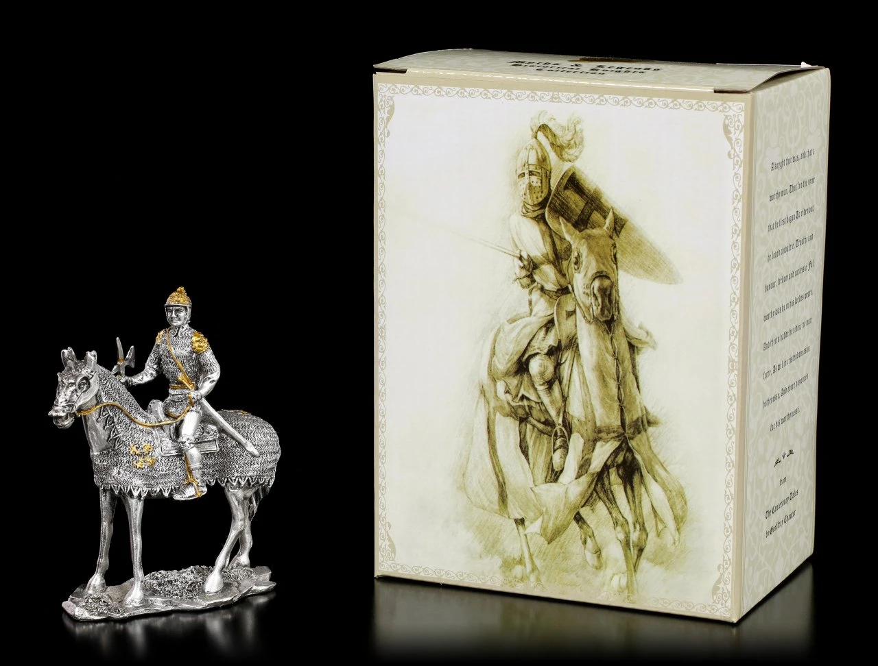 Zinn Ritter Figur Auf Pferd Mit Hellebarde 9 Zinn Ritter Figur Auf Pferd Mit Hellebarde – Bild 7