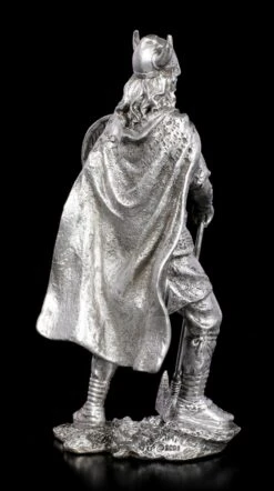 Zinn Wikinger Figur Mit Rundschild -Figurenmodell Geschäft Zinn Ritter Figur Mit Langaxt Und Rundschild 3 1280x1280