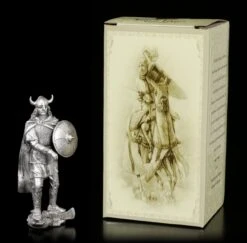 Zinn Wikinger Figur Mit Rundschild -Figurenmodell Geschäft Zinn Ritter Figur Mit Langaxt Und Rundschild 5 1280x1280