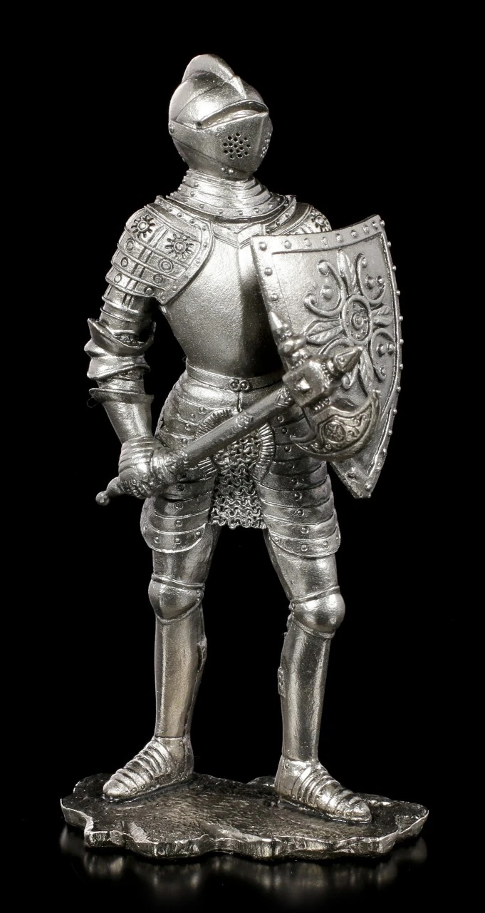 Zinn Ritter Figur Mit Schwert Und Schild 3 Zinn Ritter Figur Mit Schwert Und Schild