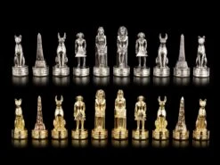 Zinn Schachfiguren Set - Altes Ägypten -Figurenmodell Geschäft Zinn Schachfiguren Set Altes Aegypten 4 1280x1280